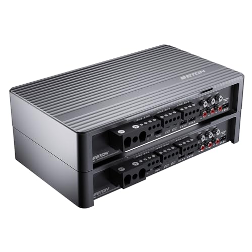 ETON MA 6 – kompakter 6 Kanal Verstärker, leistungsstarke digitale Mini Endstufe für Autos und Reisemobile, Class D Amp mit 6 x 120 W