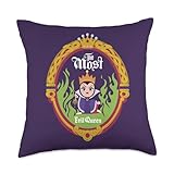 Disney Villains Kawaii The Most Evil Queen Chibi Purple Throw Pillow, 18x18, Multicolor