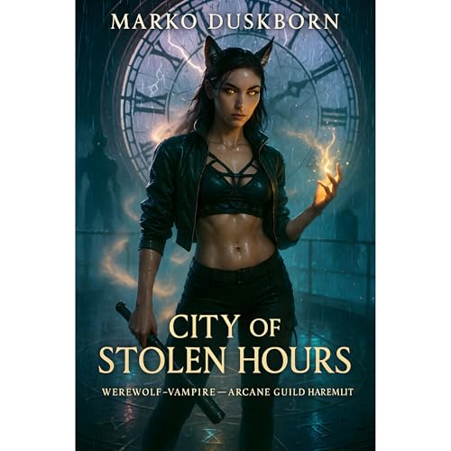 City Of Stolen Hours Audiolibro Por Marko Duskborn arte de portada