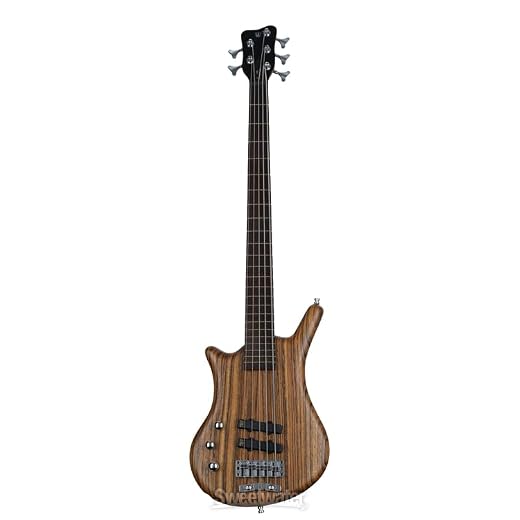 Warwick Pro Series Thumb BO 5-string Left-handed Bass - Natural Satin