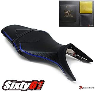 Luimoto Seat Covers for Yamaha FZ-09 MT-09 2014-2020 with Gel Pad, Black