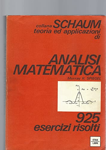  analisi matematica schaum etas 1975