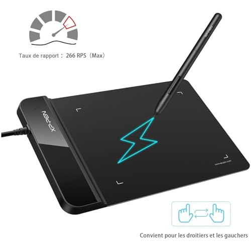 XPPen Star G430S Tablette Graphique en 4x3 Pouces avec Stylet 8192 Niveaux – vue 5
