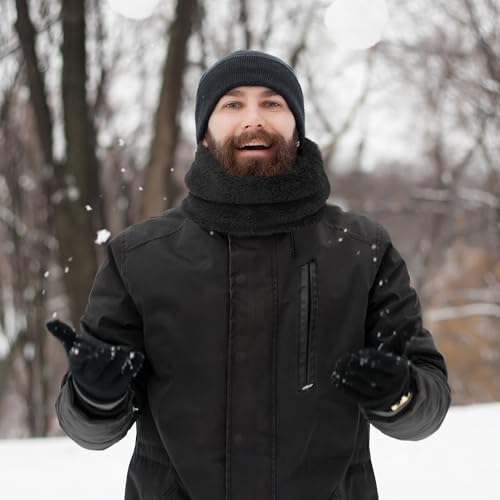 1Pcs Kids Thick Winter Scarf Winter Collar Scarf Neck Warmer for Boys Girls3