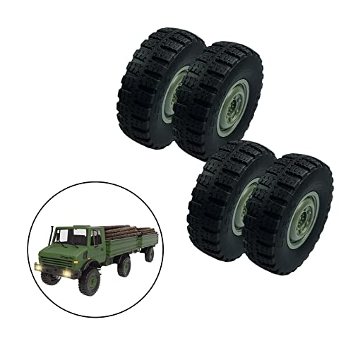 Vaveren Acessórios de Metal para Pneus de Carro RC - Melhore seu Modelo, Vermelho