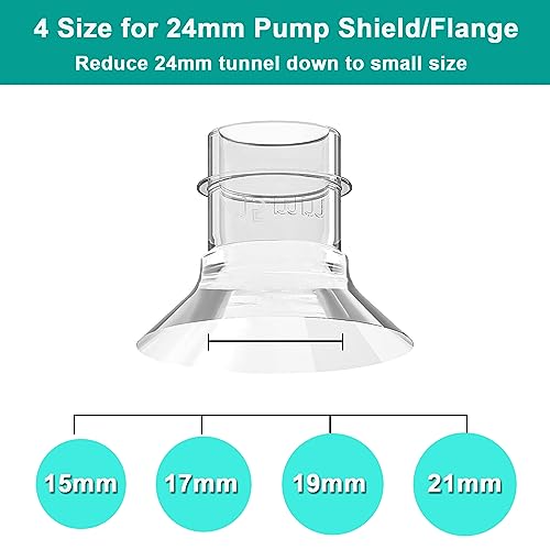 Insertos de brida 21mm para extractor de leche compatible miniatura 3