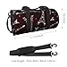 Paris Eiffel Tower Pattern Travel Duffel Bag Large Weekender Overnight Bag Fashion Sports Gym Bags