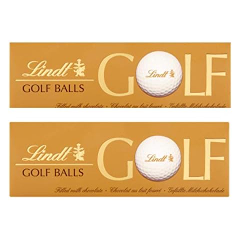 2 Pack Lindt Golf Ball 110g Cover