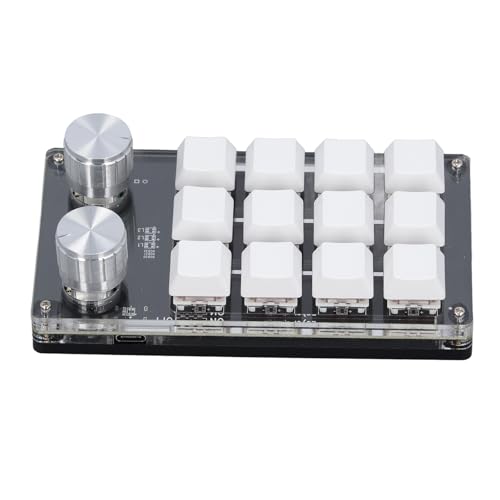 Clavier mécanique à 12 boutons programmable RVB pour raccourcis PC