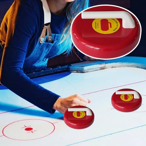 Jeu de curling de bureau portable et compact pour enfants et adultes