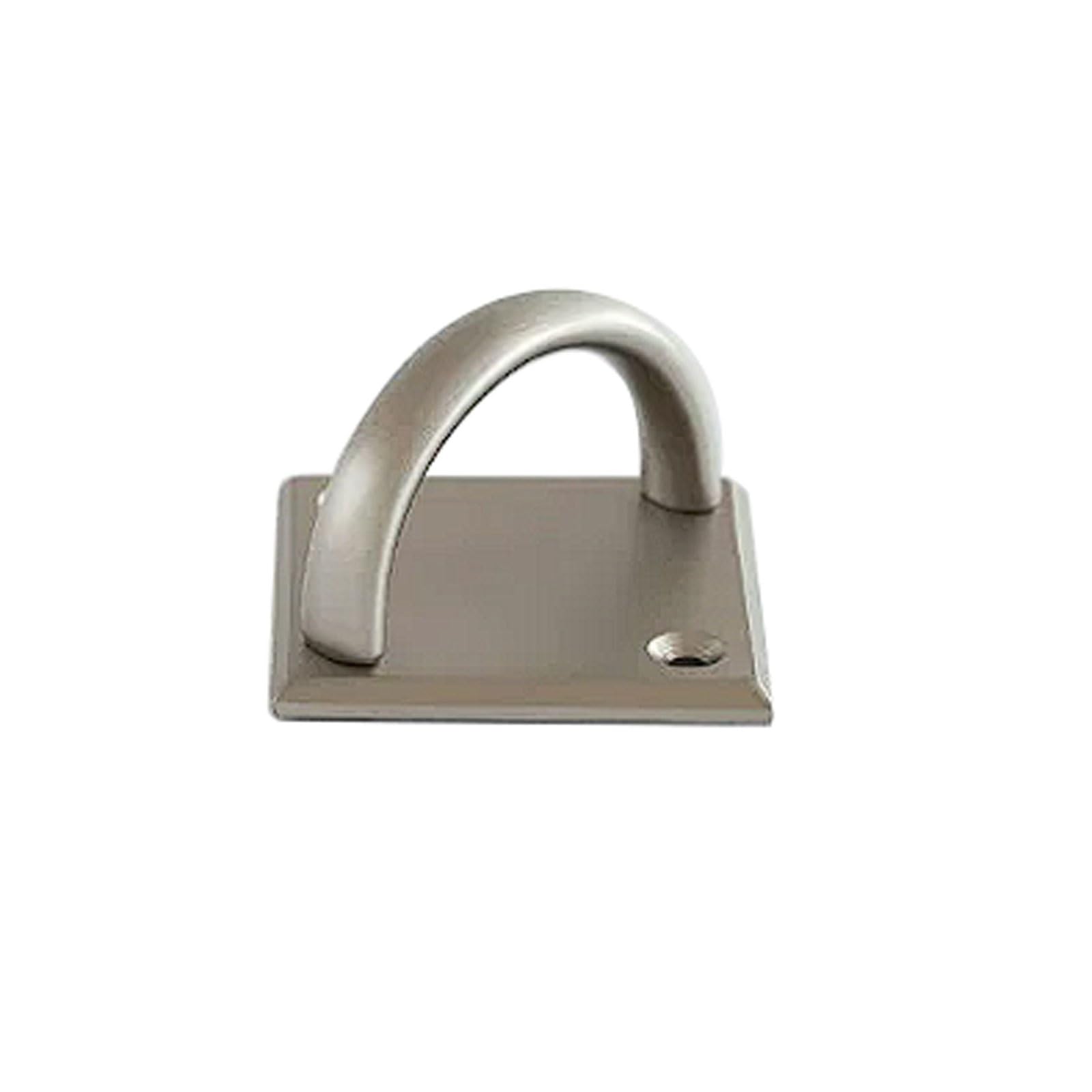 Chenhoju Gray Antique Style Brass Cabinet Pull Square Base, Double Hole Fixing, Multiple Color Options For Drawers And Wardrobes Cabinet Pulls(Gray)
