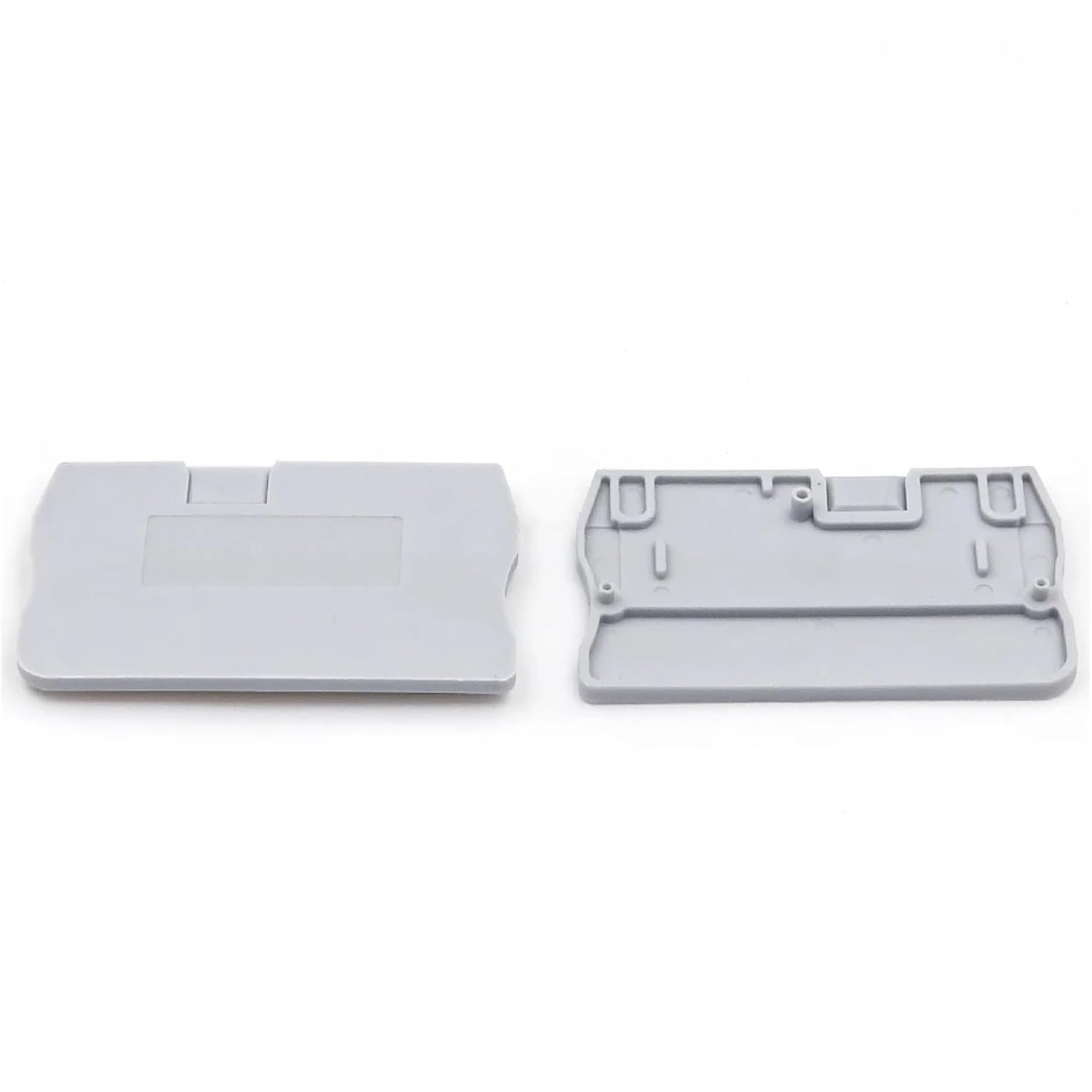 10Pcs D-PT2.5 End Stop for DIN Rail Terminal Block Secure Mounting Reliable Compact Design
