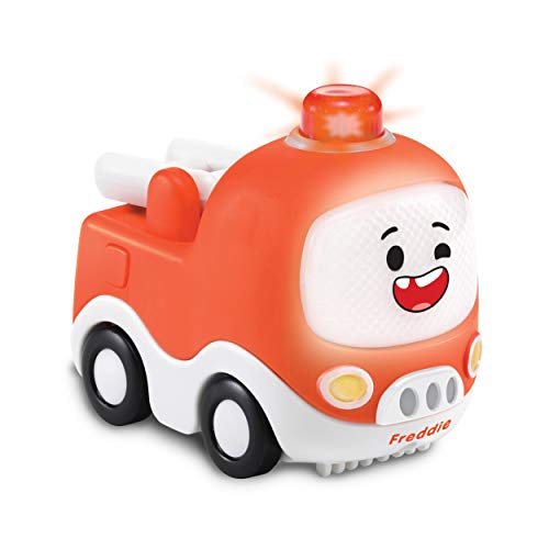 Vtech 80-523304 TUT Freddie Fire Brigade Baby Toy, Baby Vehicle, Toy Car, Cory Speedster, Colourful, Small