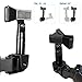 VIVO Black Height Adjustable Pneumatic Spring Microphone Counterbalance Arm Mount, Compact Mic Stand with Mounting Clamp (STAND-MIC01)