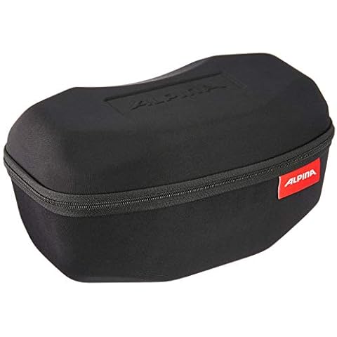 ALPINA Unisex - Adult, MULTICASE SNOWGOGGLE ski goggles case, black, One Size Cover