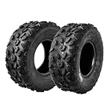 PHILTOP 19x7-8 ATV Tire 4PLY All Terrain Season Tire Off Road Mud Tire for ATV UTV, Go kart, Club Car, Tractor Lawn Mower, Golf Cart, Pattern# Z-122 2 Pack