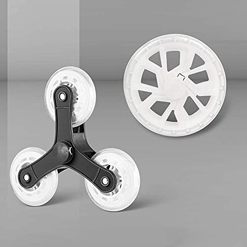 gbgymjm Einkaufstrolley-Tasche Faltbar,Küchenaufbewahrung Utility Carts Faltbarer Einkaufswagen Antirost-Stahlrohr… – Bild 5