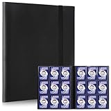 Trading Card Binder - Sports Card Binder - Football Card Binder - Card Collection Binder - Baseball Card Binder - Trading Card Holder (9 Pocket, 360 Cards, 3.5 x 2.5") // Paper Plan