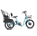 EMOJO Bull Electric Trike with Kids Bench
