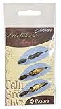 Brause 16506B Kalligraphie-Set (Federserie für Linkshänder, 3er Pack)