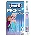 Produktbild Oral-B Pro Kids Frozen Elektrische Zahnbürste, Electric Toothbrush für Kinder ab 3 Jahren, inklusive Sensitiv+ Modus für Zahnpflege, extra weiche Borsten, 1 Aufsteckbürste, 4 Sticker, blau, lila