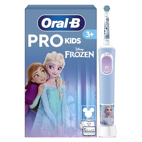 Oral-B Pro Kids Frozen Elektrische Zahnbürste, Electric Toothbrush für...