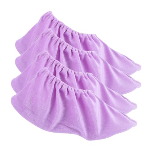 Happyyami 2pairs Non- Indoor Bowling Shoe Covers Soft Lint Material Reusable and Washable for Indoor Sports Adult