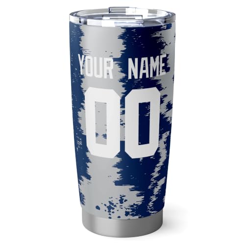 Image of ANTKING Indianapolis Tumbler 20oz Travel Mug Custom Number Name Gifts