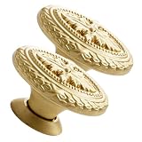 2 Pezzi Maniglia per Cassetto, Forma Ellittica, Singolo Foro, 46 MM
