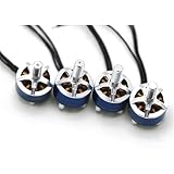 VLIZO 1/2/4pcs R1406 1406 3600KV 2-4S CW CCW Moteur Brushless pour RC Racing Racer Quadcopter Drone FPV (Couleur : 1 CW 1CCW)