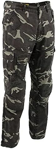Milwaukee Leather MPM5592 Men's Armored Camo Cargo Motorcycle Riding Jeans Reinforced with Aramid Fibers - 44