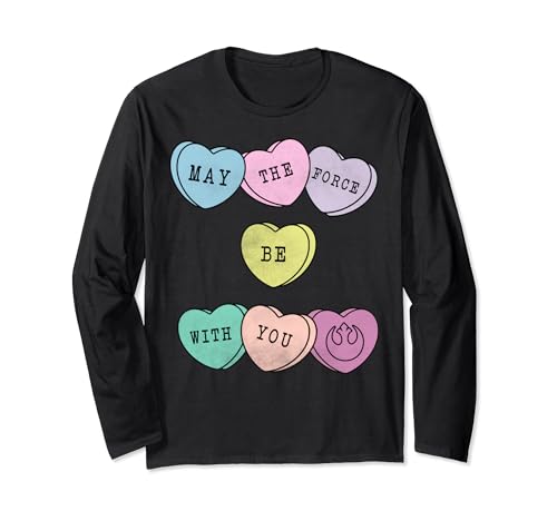 T-shirt Star Wars Force Valentine à manches longues pour vos soirées cocooning et fans de saga