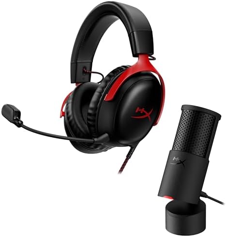 HyperX Cloud III + SoloCast 2 bundle