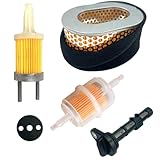 Kit Of Air Filter rep. 114650-12590 for Yanmar L100AE L90AE 186F 186FA 188F 190F 192F Inline Fuel filtel Oil filter rep. 114250-35070 in-Tank Fuel Filter rep. 114350-55121 10HP Diesel Generator Engine