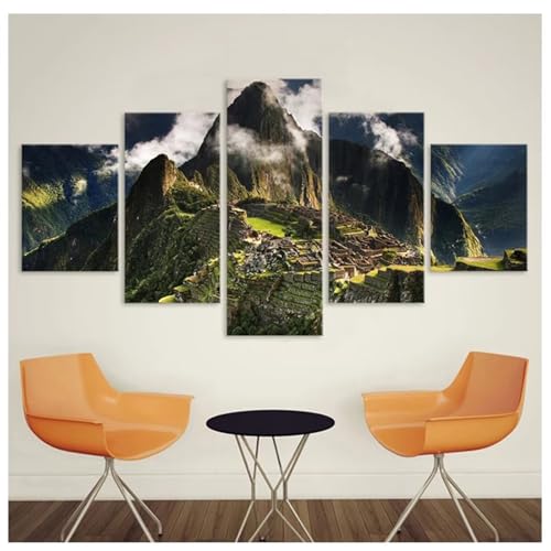 Broderie Diamant Paintin Adulte Kit Complet Grand Format 125x63cm Paysage Collines