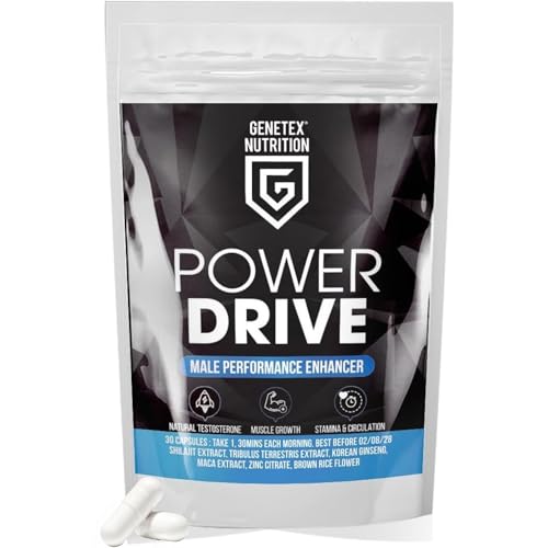 Extra Strong Blue Pills for Men | Natural Male Enhancing Supplement for Men's Performance & Prolonged Results | Blue Tablets to Boost Stamina & Energy | Food & Herbal Supplement | Made in UK 30 Pills