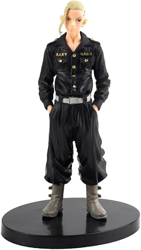 NINJAMO Tokyo Revengers Draken Ryuguji Estatua coleccionable Figura de escritorio de 6.5 pulgadas en