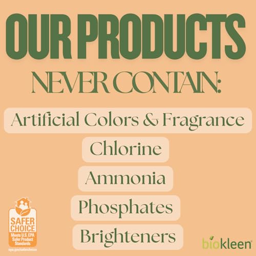 Biokleen Natural Laundry Detergent Liquid - 300 Loads- Eco Friendly Concentrated Plant Based Safe for Kids and Pets No Artificial Colors or Preservatives by Biokleen - Image 4
