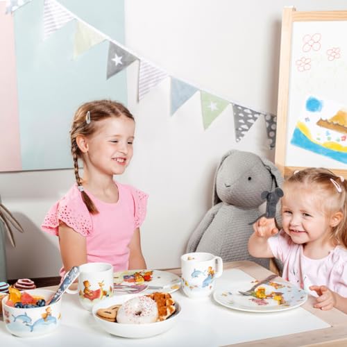 Vaso infantil de porcelana con asa y diseño oso miniatura 4