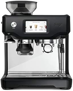 Sage Barista Touch Espresso Machine - Espresso and Coffee Maker, Bean to Cup Coffee Machine, SES880BTR, Black Truffle