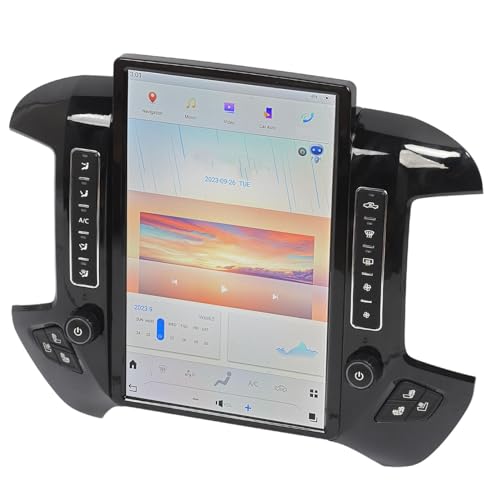 Reprodutor Multimídia para Carro, Reprodutor Multimídia para Carro 14,4 Polegadas 2K HD Touch Screen