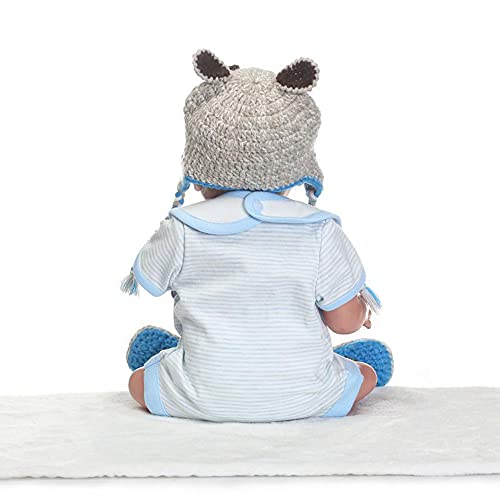 Bebê Reborn Menina Girafinha - Corpo tecido Original