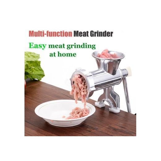 Generic Clip Type Aluminium Alloy Meat Grinder Mincer Mini Sausage Machine