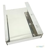 handschuhhalter  MEDDAX Trio Flat Edelstahl Handschuhhalter für 3 Boxen 238 x 392 x 93 mm