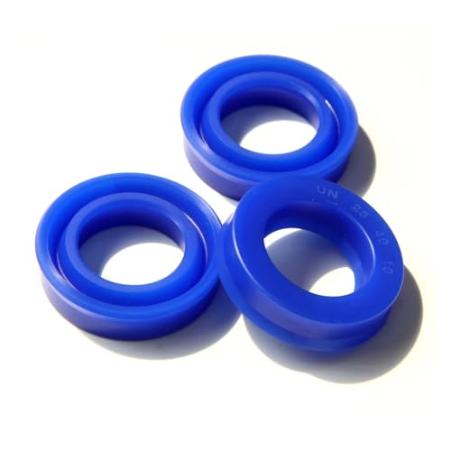 Joint hydraulique d'arbre radial contre les fuites d'huile de piston en polyuréthane 5pcs - 2