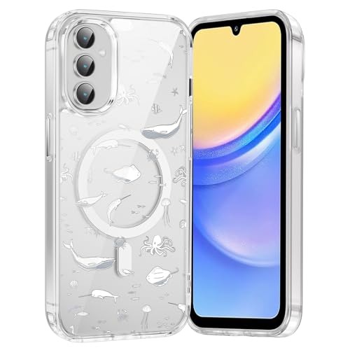 Coque antichoc Samsung Galaxy A15 5G transparente et magnétique pour éviter les rayures