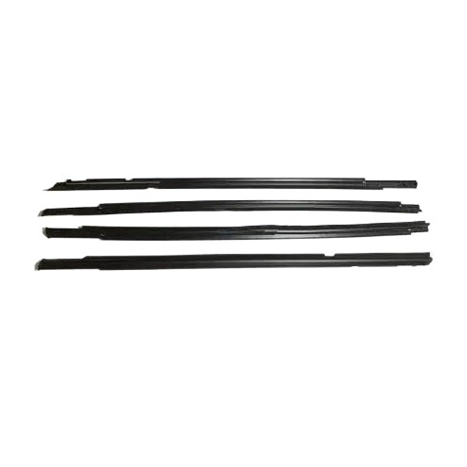 Car Weather Stripping for Grand Vitara 2007-2014 5 Doors Not for 3 20183831-65J00 Glass Weatherstrip Sealing Rubber 4 Pcs