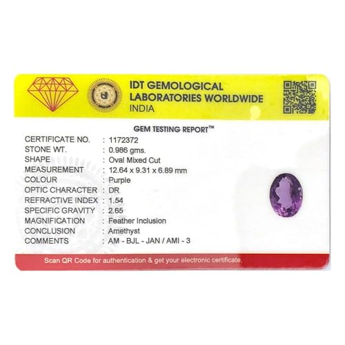 Améthyste du Brésil 4.93 carats ovale à facettes pour bijouterie
