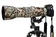 ROLANPRO Objektivabdeckung, Camouflage-Regenschutz für Nikon AF-S 200–500 mm f/5.6E FL ED VR Kamera-Objektiv-Schutzhülle-#14 Grüner Dschungel, wasserdicht