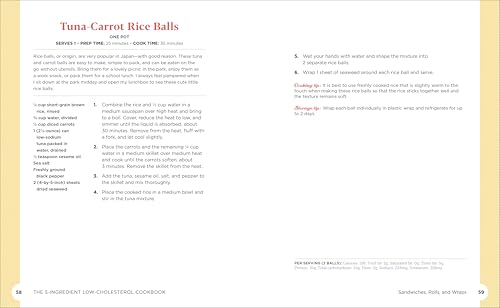 Callisto Chun Rd, Brenda The 5-Ingredient Low-Cholesterol Cookbook: 85 Heart-Healthy Recipes thumb #1